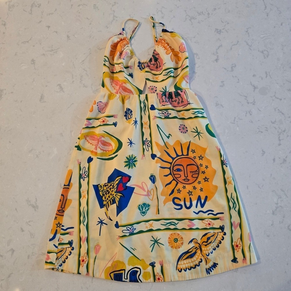 Object Collectors Item Sun Festival Print Mini Multicolor Fairycore | 34 (XS)